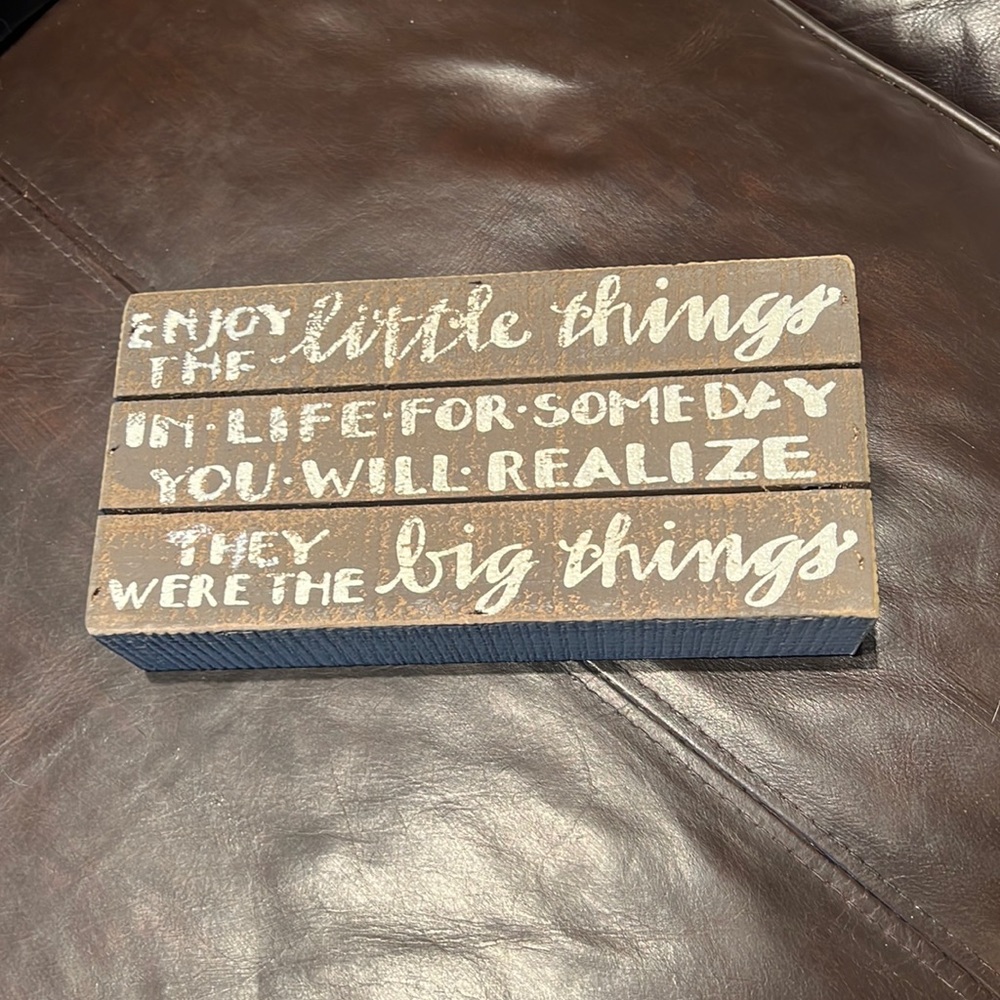 Small sign